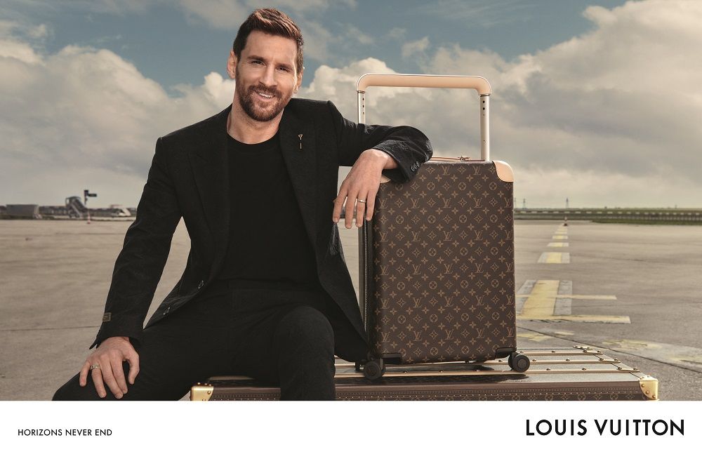 Lionel Messi hvězdou nové cestovatelské kampaně značky Louis Vuitton s